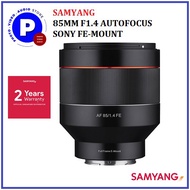 (Local 2 Years Warranty) SAMYANG 85MM F1.4 AUTO FOCUS/SONY FE-MOUNT