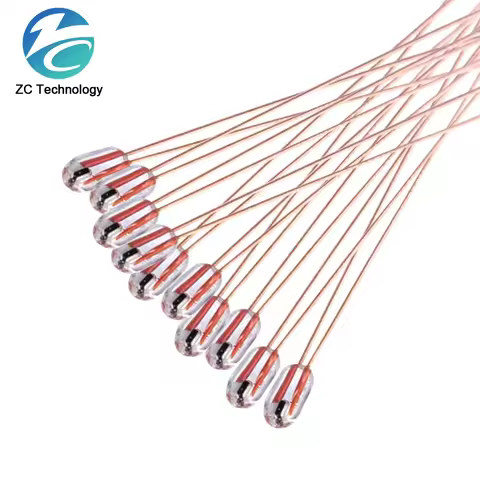 10Pcs/lot 100K ohm 1% NTC 3950 Thermistors for 3D Printer Reprap Mend For 3D Printer Hot bed MK2a MK