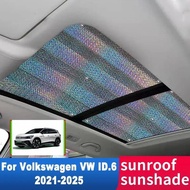 Sunroof Sun Shade for Volkswagen VW ID.6 ID ID6 Crozz X 2021-2025 Auto Accessories Roof 2x Sunscreen