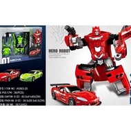 DIY Robot Hero Mecha | Robot Assembly Toy Becomes a Car