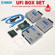 QSEJ 2026 High quality Xueqing 2025 New UFI Box / EMMC Adapter socket Support FBGA 153/169/162/186/2