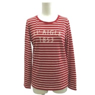 Aigle Tshirt Shirt stripe Red Direct from Japan Secondhand
