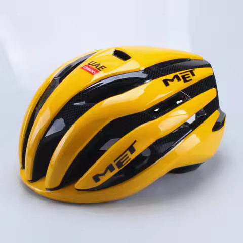 MET UAE Emirates Ultralight EPS Cycling Helmet MTB Adult Men Women Racing Bicycle Helmet German Helm
