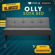 KENZZO : FOLDADLE SOFA BED 2 SEATER / 3 SEATER /4 SEATER/ Olly Foldable sofa bed / Sofa Katil/oliver