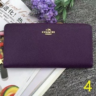 ของแท้ 100% COACH F52372 กระเป๋าสตางค์สุภาพสตรี  แพ็คเก็ต กระเป๋าสตางค์