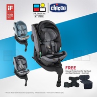 Chicco Bi-Seat Air I-Size 360 Spin Car Seat(1 To 1 Crashed Exchange)