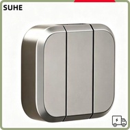 LUCKY-SUHE No Drill Wall Hook, Foldable Self-adhesive Hanging Rack, Premium Hidden Waterproof Alloy 