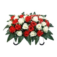 Memorial Flower Arrangement Artificial Memorial Flowers Artificial Cemetery Headstone Flower Saddle