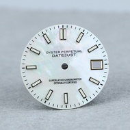 28.5mm MOP Dial datejuse mod NH35 Movement Dial Suitable for NH35/NH36/6R/7S