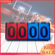 Scoreboard Score Keeper Manual Score Flip Cards for Baseball Tennis Ball Basketball Football