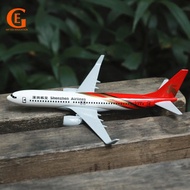 Shenzhen Boeing 737 Aircraft Model B737 Diecast Metal Plane China Airplane Toy
