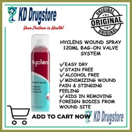 ♟ ☃ ☫ HYCLENS WOUND SPRAY SOLUTION 60ML/ 120ML  (SOLD PER PIECE)
