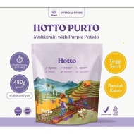 UNGU Hotto PURTO MULTIGRAIN With Purple Sweet Potato 16 Sachets HOTTO Retail HOTTO SACHET