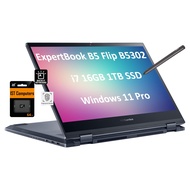 ASUS ExpertBook B5 Flip 2-in-1 Business Laptop (13.3" FHD OLED Touchscreen, Intel Core i7-1165G7, 16