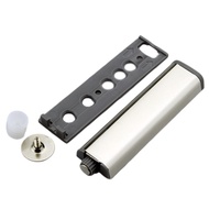 10pcs Wardrobe Cupboard Push To Open With Screws Latch Stainless Steel Damper Buffer Kitchen Cabinet Magnetic Door Catch Stopper