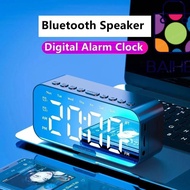 BAIHEE Temperature Display Clock, Temperature Display Digital Display LED Digital Alarm Clock, Gift 