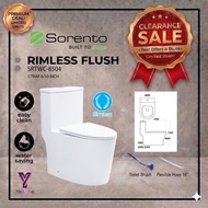 Sorento - SUPER SUMMER SALES ONE-PIECE TWISTER WATER CLOSET WC WITH FREE GIFT (SRTWC-8518) YOO LIVIN