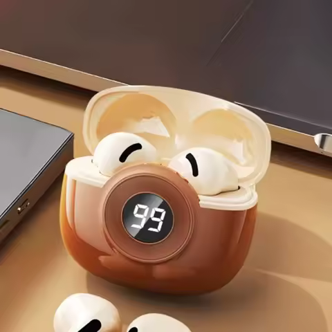 Bluetooth Earphone Wireless Headphone ENC Noise Cancelling Earbud TWS Pro4c Low Latency Game HiFi St