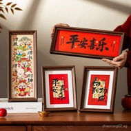 New Photo Frame Ornament Horse Festival Living Room Decoration New Festive Atmosphere Indoor Joyful 