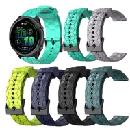 For Garmin Forerunner 570 42/47mmSilicone Strap Football Textured Wristband