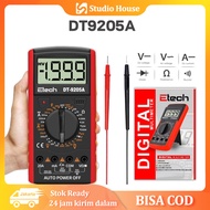New Digital Multimeter ASLI ADA BUZERNYA BONUS BATERAI DT9205A Multimeter Mini Saku Digital Alat Uku