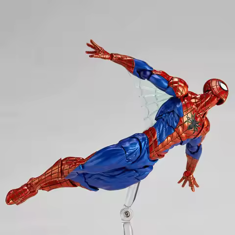 New 16cm Kaiyodo Spider-man 2.0 Revoltech Amazing Yamaguchi Mk4 Peter Parker Anime Action Collection