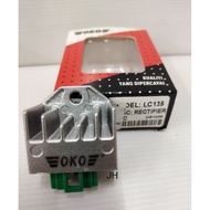YAMAHA LC135 RECTIRIER REGULATOR KATAU CHARGA KATAP