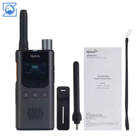 S1 Pro 400-440MHz/430-470MHz Commercial Walkie Talkie DMR Digital Intercom Support Wireless Cloning