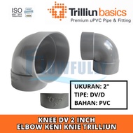 KNEE DV 2 INCH TRILLIUN D PVC ELBOW KNIE KENI L 2 DIM POLOS