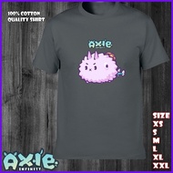 ☏ ◮ AXIE INFINITY Cute Purple Axie Monster Shirt Trending Design Excellent Quality T-Shirt (AX45)