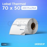 70X50 MM THERMAL BARCODE STICKER LABEL