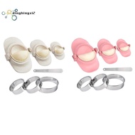 Dumpling Mold Set with Dough Cutter, Empanadas Mold Maker Set 14pcs for Pierogi