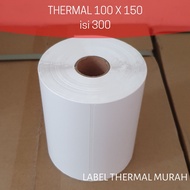 Thermal label 100x150 100 x 150 A6 contents 300 per roll