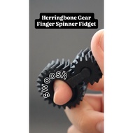 Herringbone Gear Finger Spinner Fidget Stress Reliever Fidget Toy Unique Gift Fidget Spinner Adult
