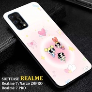 Realme 7 Auto Case Motif [POWFECT GIRLS] Latest Realme 7 Case Case hp Casing hp Softcase Glossy Hard