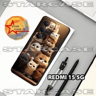 Softcase rubber redmi 15 5g/S8/Motif /case redmi 15 5g/casing redmi 15 5g
