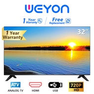 WEYONทีวี 32/40/43 นิ้วถูกๆ Smart TV โทรทัศน์จอแบนแอนดรอยสมาร์ททีวีHD Ready YouTube/Internet/Wifiฟรี