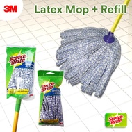 3M Scotch Brite Latex Mop Set (Non Woven)