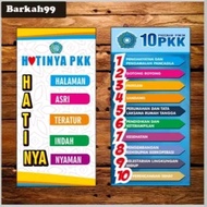 Spanduk/ Benner  10 Program dan Hatinya PKK
