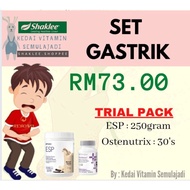 SET GASTRIK SHAKLEE (TRIAL PACK/REPACK) / OSTEMETRIK / ESP