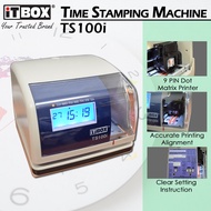iTBOX TS100i Time Stamping Machine | Time & Date Stamp Machine | Stamping Machine | Mesin Pencetak