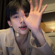 Stray Kids Idol Member Hwanin's Same Necklace Fan Souvenir Gift (Without Box)  Kpop Idol Stray Kids 