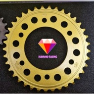 Y15 420/428Sprocket Diamond RACING GOLD