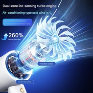 Handheld Cooling Fan N68 10000mAh Speed Adjustment Rechargeable Turbo Mini Fan