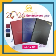 Management Diary 2026 (7.5" x 10") / 2026 Diary Planner / Diary 2026 Diary Book / Buku Diari