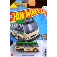 Hotwheels Hotwheels Hong Kong Hotwheels Bus First Edition Green HYPERVAN 187 24K