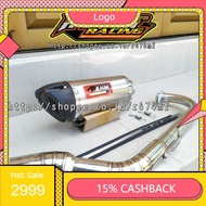 AHM Exhaust For Ex5 Srl110 Srl115fi Dream Wave110 Wave 125 Dash110 Dash125 Kriss110 Kriss125 Legend