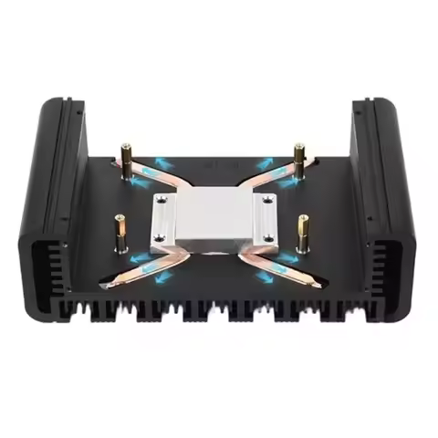 Metal Enclosure Fanless Aluminum Alloy Passive Cooling Case For Jetson Orin Nano NX USB Type-C AI Ed