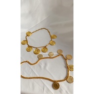 Coin Necklace / Dollar Necklace / Classic Balinese Bridal Coin