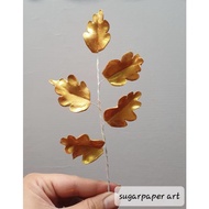 Poinsettia leaves / gumpaste / gumpaste flower / edible